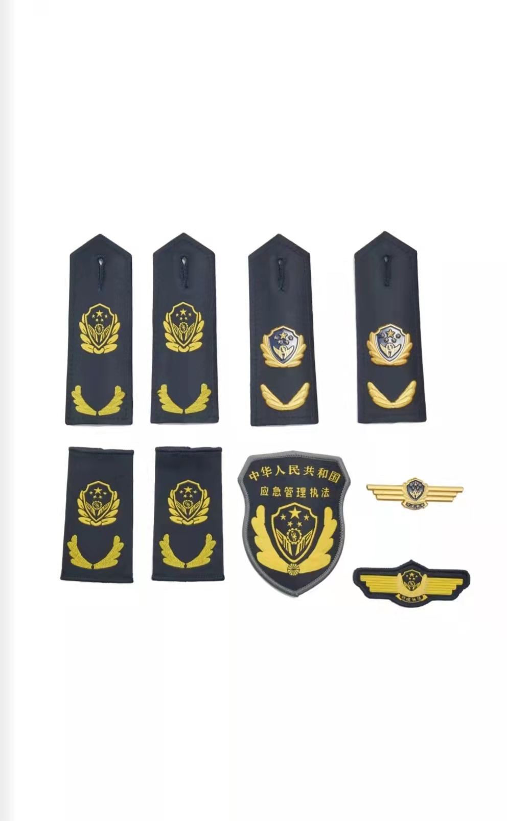 牡丹江应急管理执法制服标志